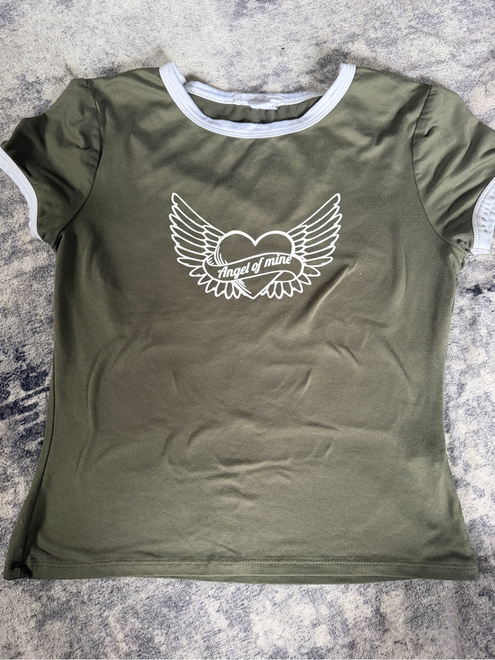 Charlotte Russe Baby Tee - Angel of Mine